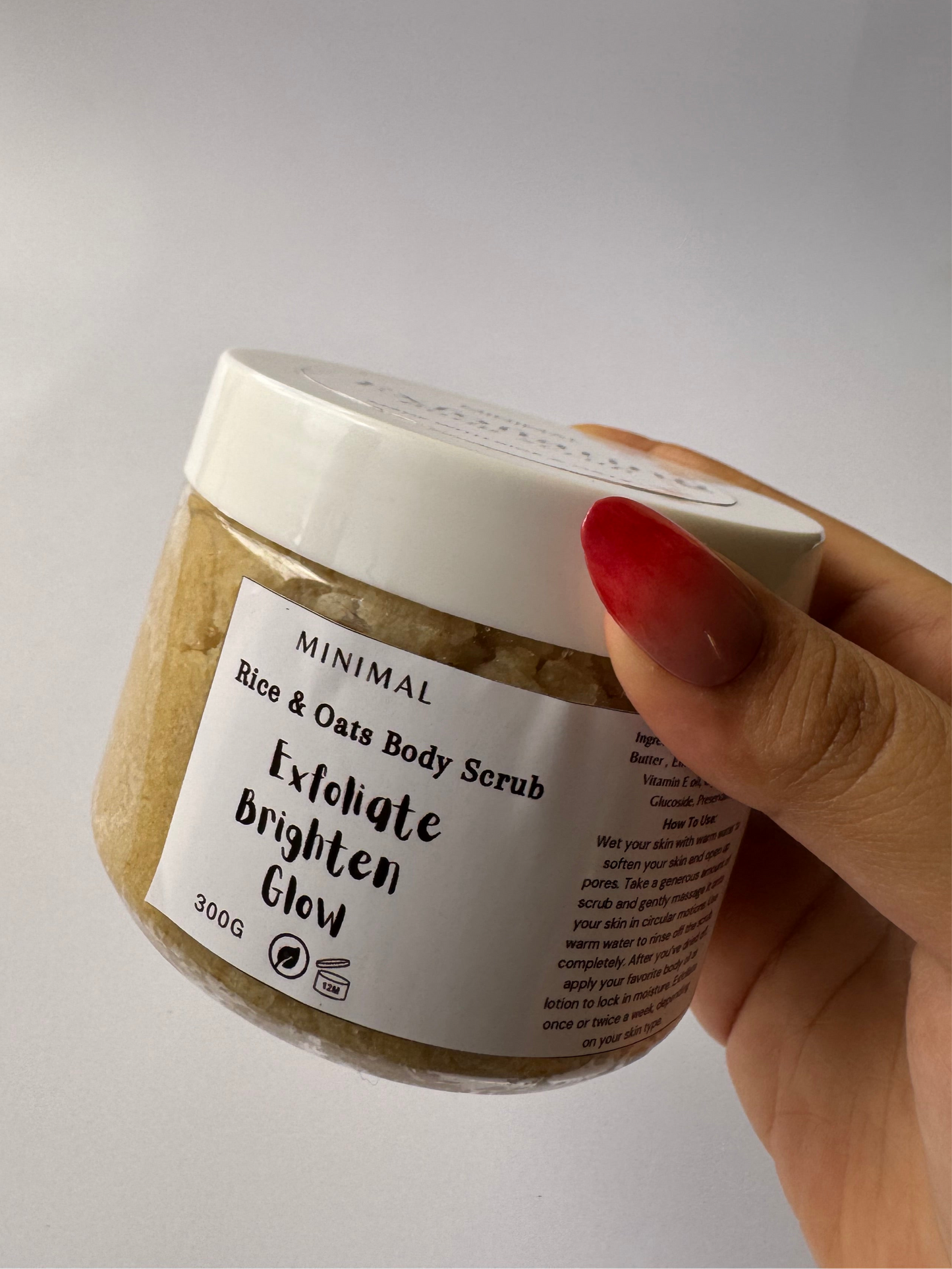 Rice and Oats Exfoliating Body Scrub