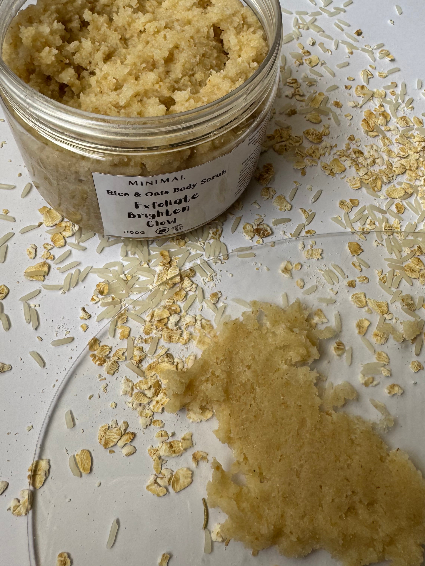 Rice and Oats Exfoliating Body Scrub