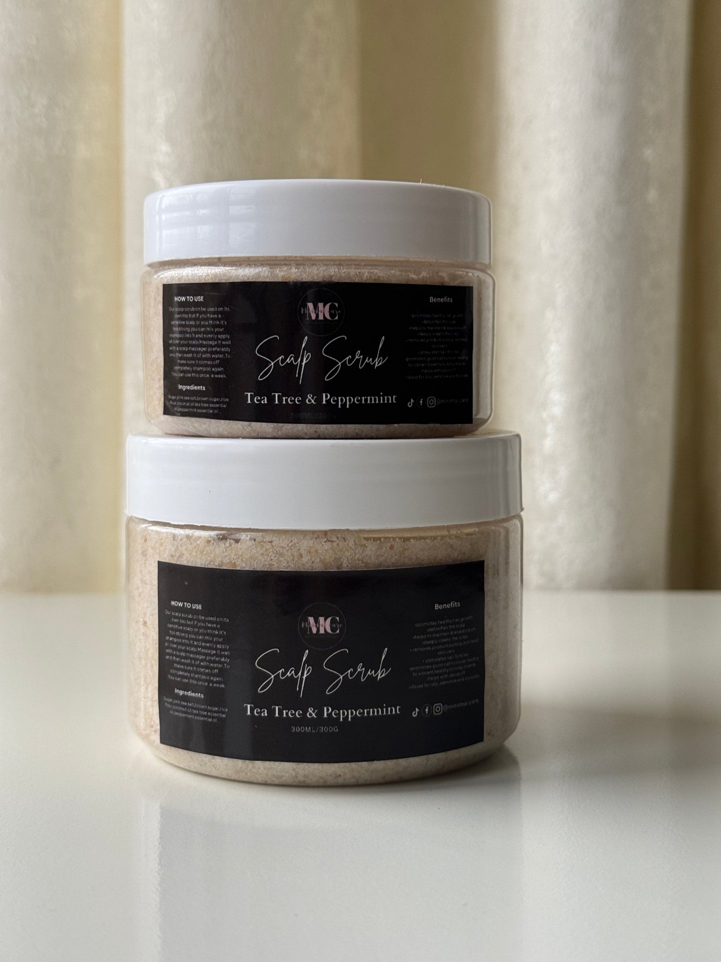 Scalp Scrub with Tea Tree & Peppermint
