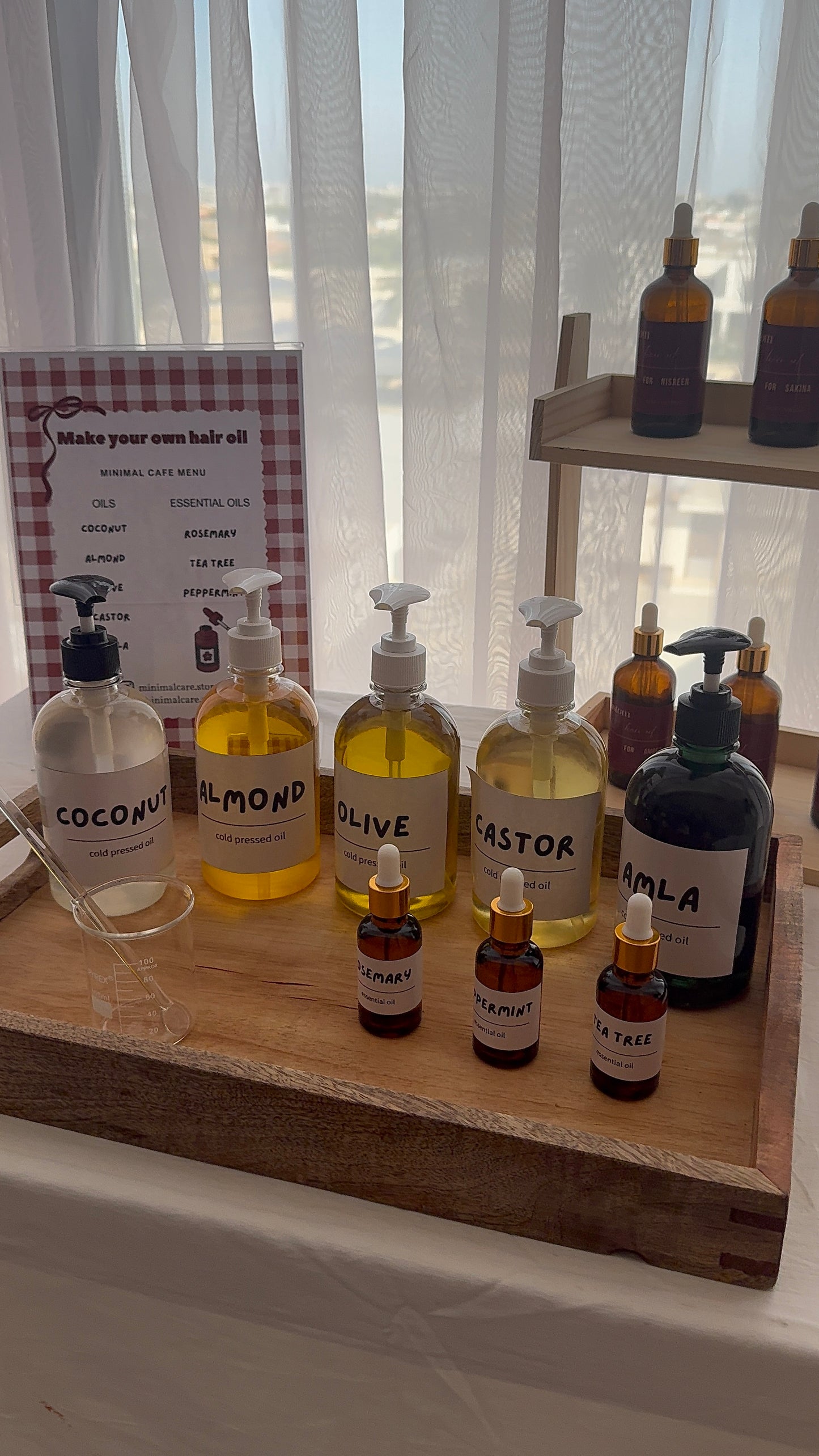 Custom Hair Oil