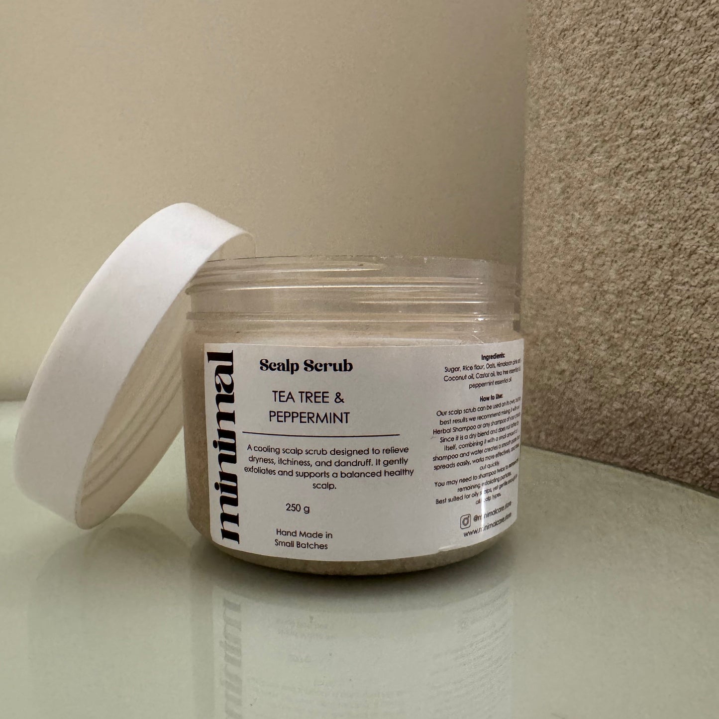 Scalp Scrub with Tea Tree & Peppermint