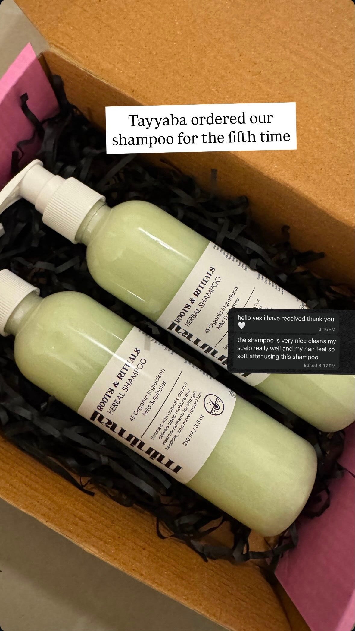 Roots & Ritual Herbal Shampoo