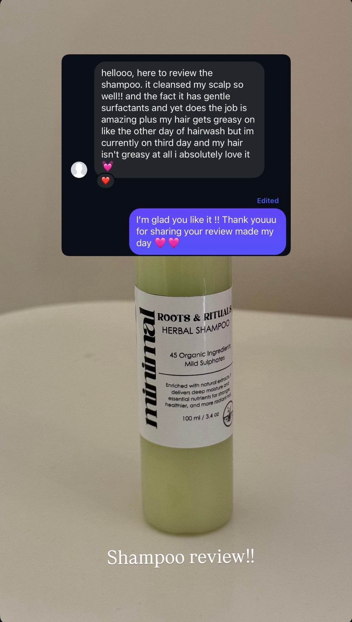 Roots & Ritual Herbal Shampoo