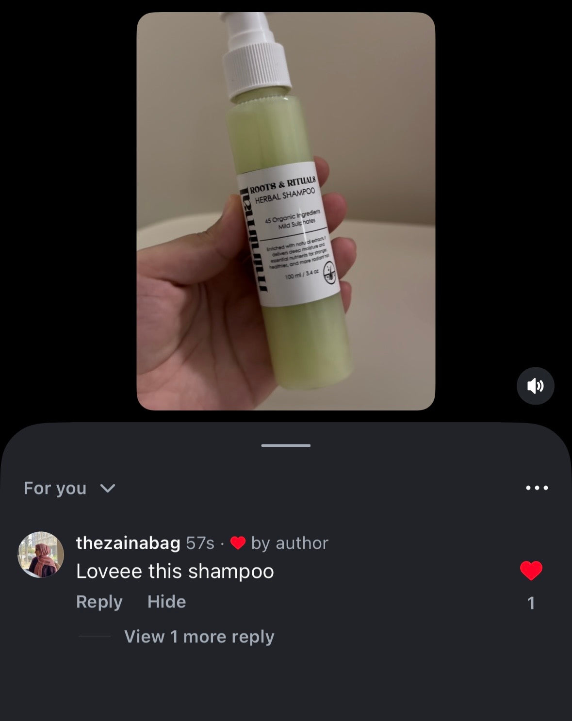 Roots & Ritual Herbal Shampoo