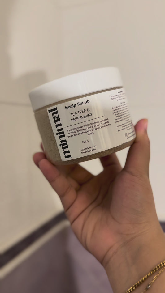 Scalp Scrub with Tea Tree & Peppermint